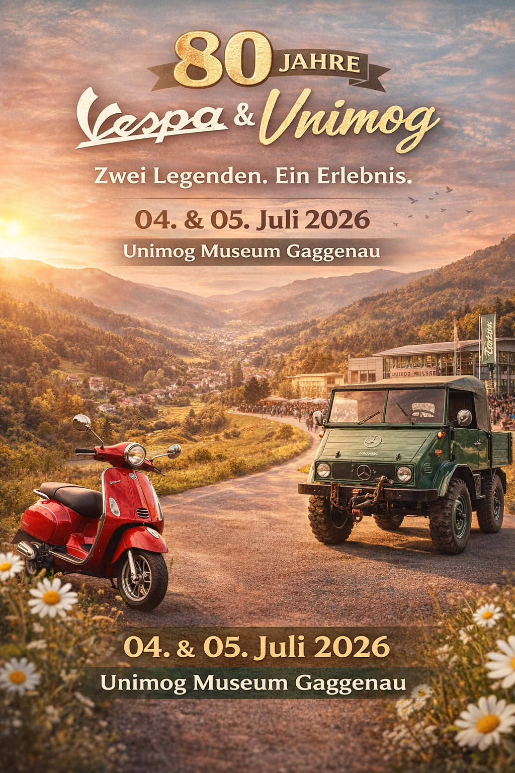 Zwei Legenden. Ein Jubiläum. Ein unvergessliches Wochenende in Gaggenau.